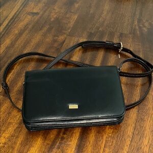 Button womens wallet Crossbody purse .